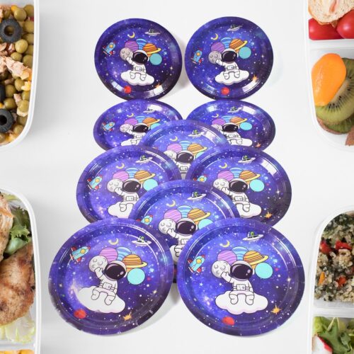01_b832322a-a05b-4d99-9cd6-d62ff47119c8.jpg Round Plates Disposable Paper Plates  Happy Birthday, Gift (10 Pcs Set / Mix Design)