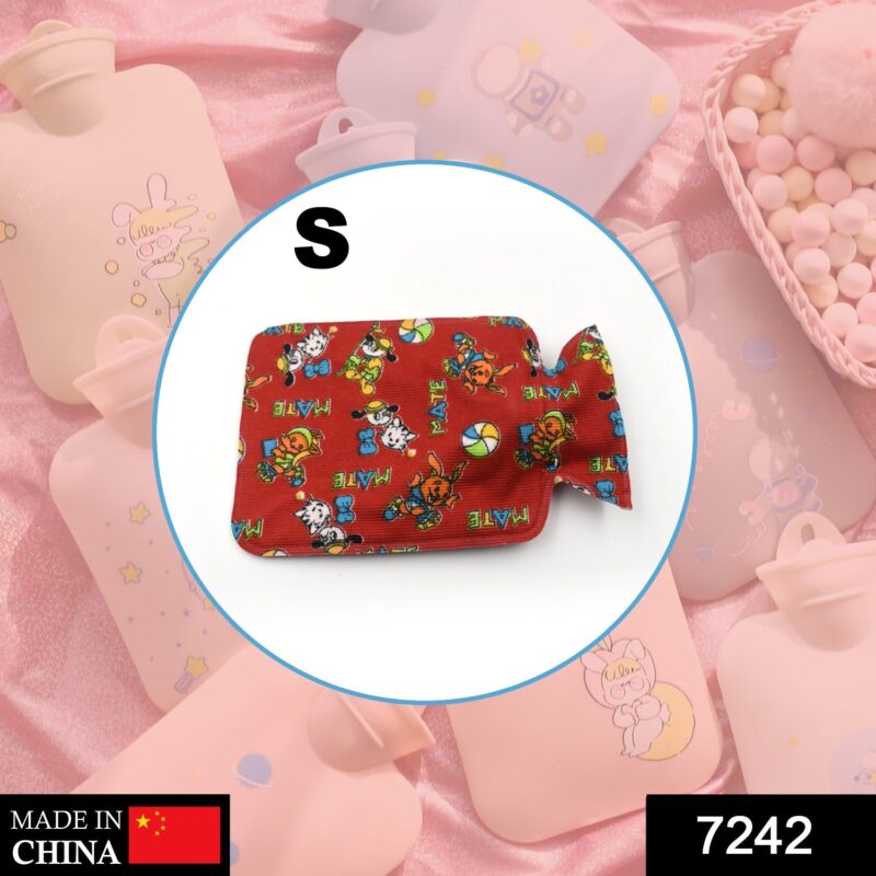 Personal Care Rubber Hot Water Heating Bag for Pain Relief (Small)