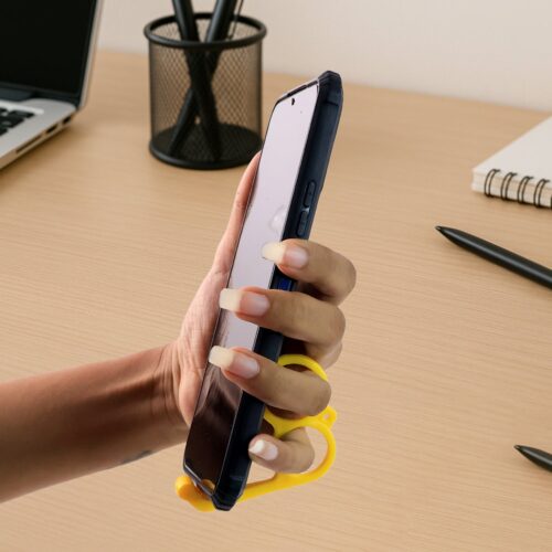 Plastic Hand Mobile Stand (Mix Color / 50 Pc)