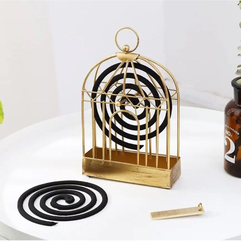 02_da2416ff-6f6a-4a55-972d-1b658f5f4ee9.jpg Mosquito Coil Holder, Vintage Style Durable Household Mosquito coil Stand for Office Home