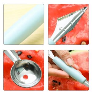 08_cbc2252c-d6d8-45f9-8d43-5b3faaf6d2b9.jpg Multifunctional Fruit scooper & peeler Garnish Kit