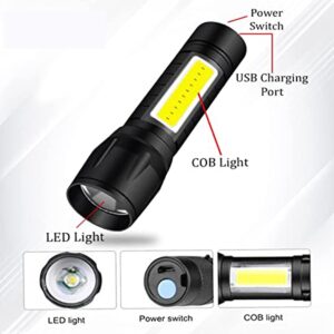 10_0293d2b5-c7c9-47a8-b814-9e1a00f470d2.jpg Mini Search Rechargeable LED Long Range Flashlight Emergency Light Torch