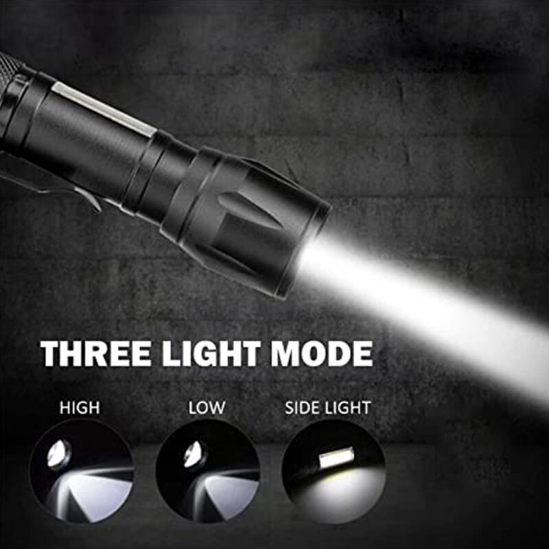 12_bcfbe975-1d8b-4224-b948-83f89986a236.jpg Mini Search Rechargeable LED Long Range Flashlight Emergency Light Torch