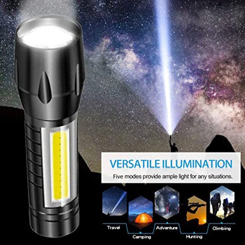 13_f620dc2e-c6a1-41b0-86db-283a3c0f24a3.jpg Mini Search Rechargeable LED Long Range Flashlight Emergency Light Torch