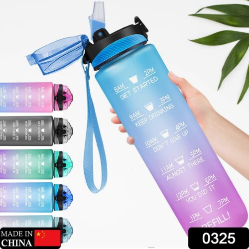 1_31242c97-2033-47e7-94cf-fd24e03fd330.jpg Motivational Water Bottle with Straw & Time Marker - Leakproof Tritan Portable Gym Bottle for Sports, Hiking & Camping
