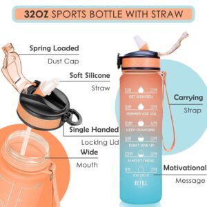 6_7f6b0e59-e9bb-4195-be3b-199eaa19ddb3.jpg Motivational Water Bottle with Straw & Time Marker - Leakproof Tritan Portable Gym Bottle for Sports, Hiking & Camping