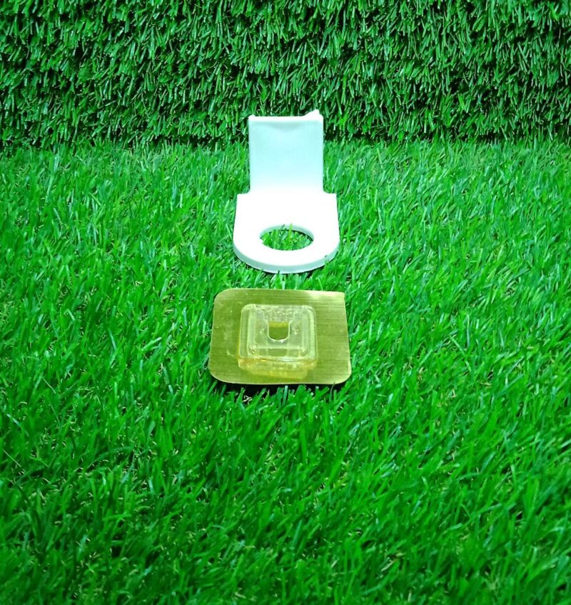 eb3f365c-acbb-4a81-834b-9071c6f89045.jpg Wall-Mounted Adhesive Hook for Shampoo & Soap, Strong Hold (1pc)