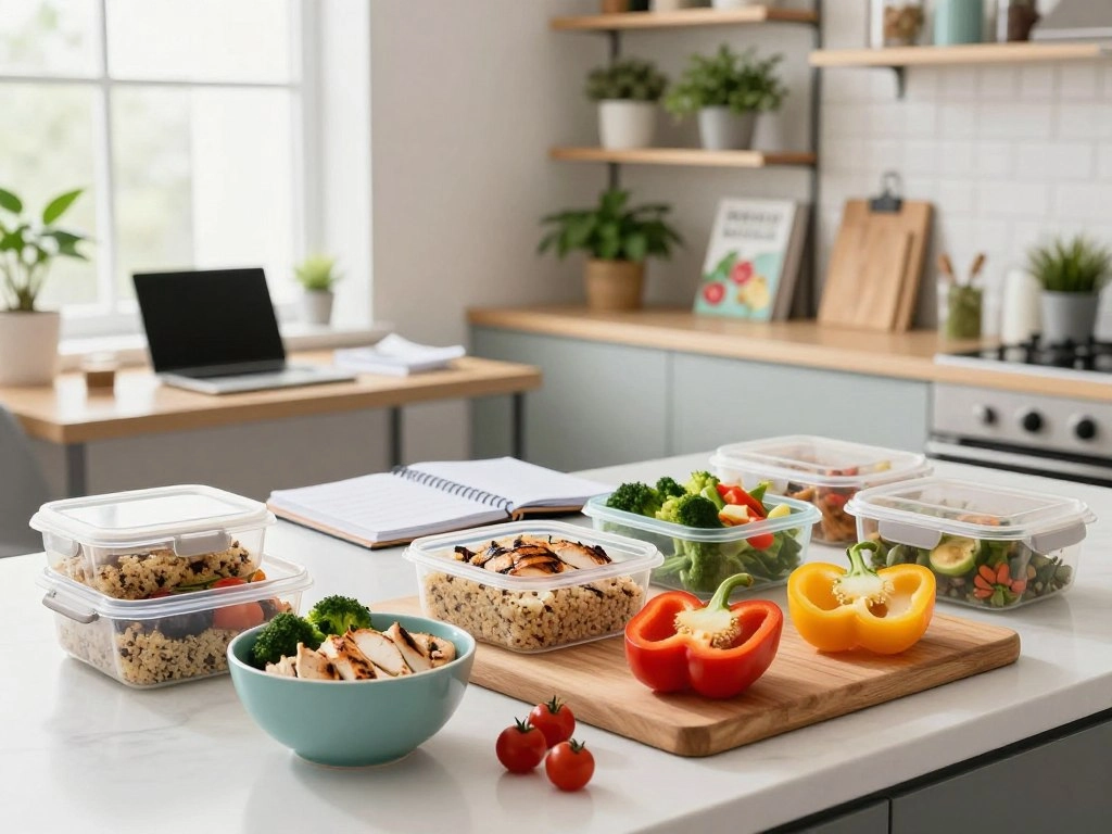 healthy meal prep for office