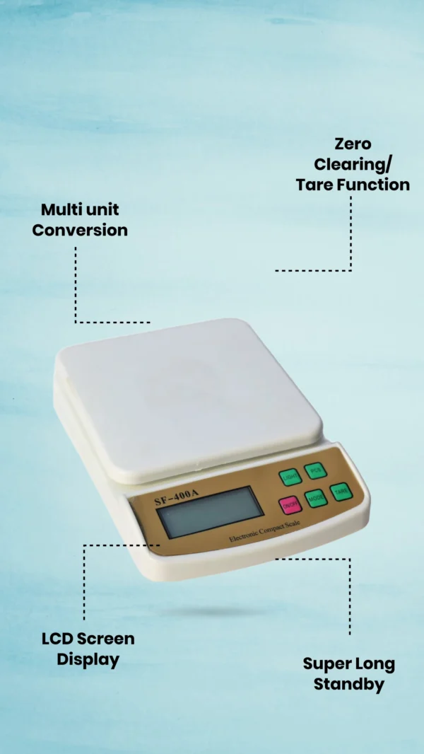 Multipurpose Electronic Digital  SF-400A Kitchen Weight Scale
