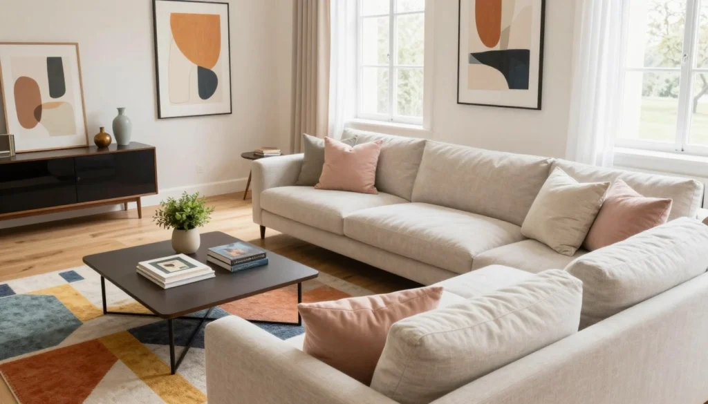 modern living room decor