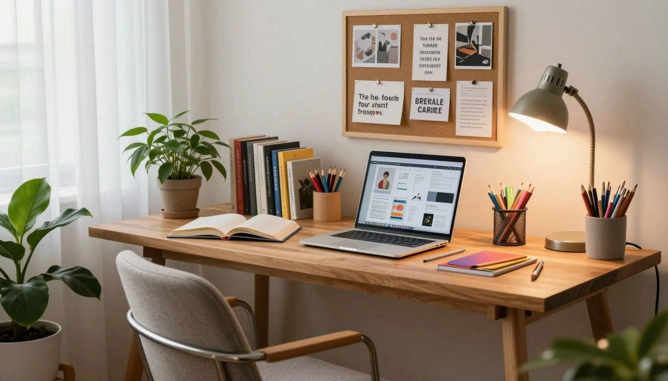 How to Create a Cozy Inspired Workspace on a Budget Today
