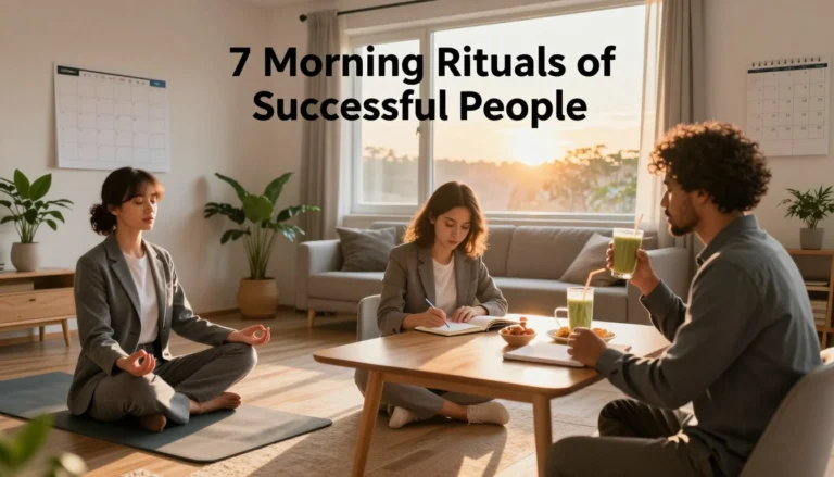 7 Morning Rituals of Successful People